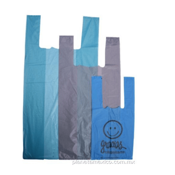 High Density Polyester T-Shirt Bag - 80 Gauge